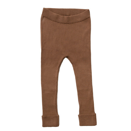 Hanevild Lynge leggings, brown Pants Brown