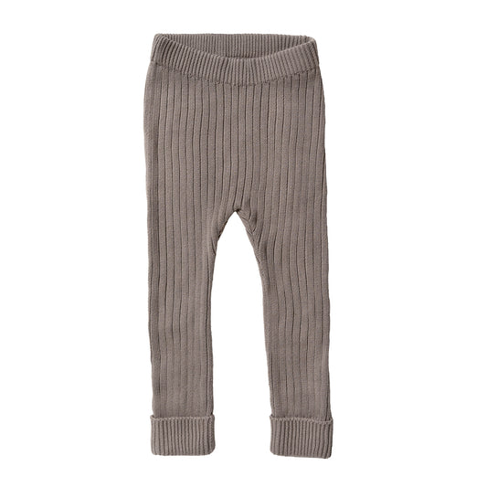 Hanevild Lynge leggings, grey Pants Grey, warm