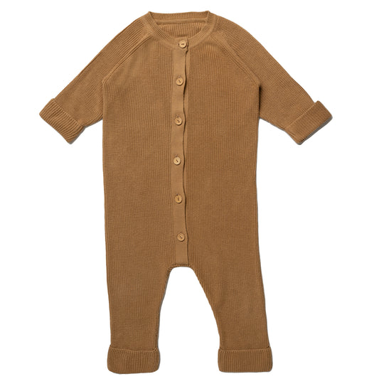 Hanevild Ollie suit Bodysuits Golden brown